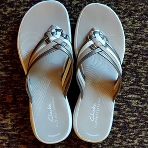 Clark's Cloudstepper Breeze Coral Sandal